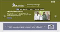 Desktop Screenshot of cm-solutions.co.za